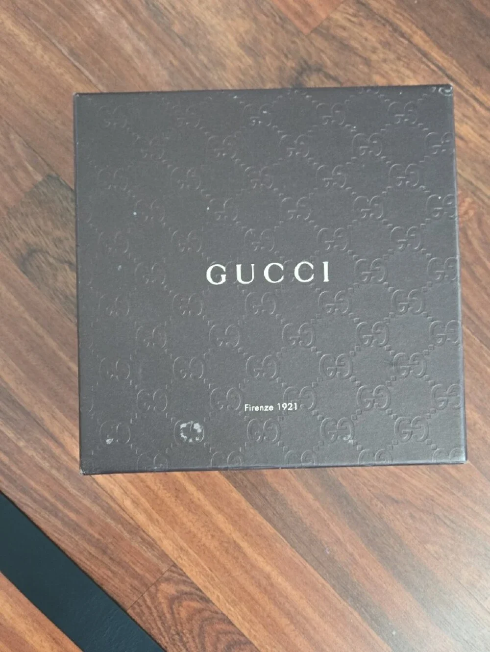 Gucci Matte Black Interlocking G Belt